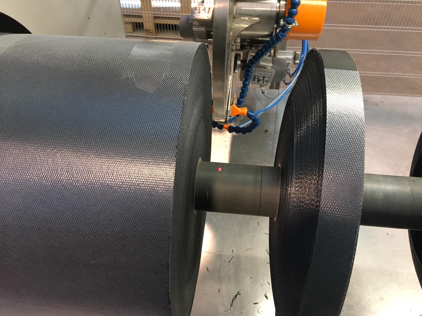 corte de borracha crua